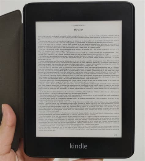 The kindle paperwhite handles pdf documents differently from how it handles text in the usual kindle format: How to Read PDFs on Kindle