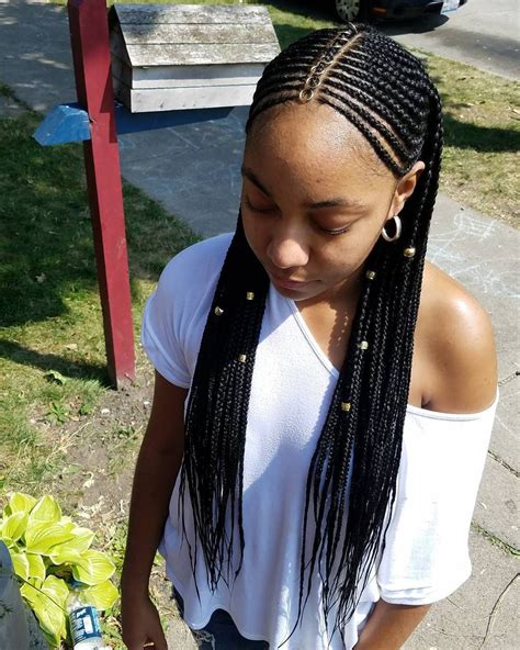 Just a while ago, everyone was wearing different iterations of box braid styles, but they have quickly moved onto this cornrow style. 40+ Totally Gorgeous Ghana Braids Hairstyles - Page 2 of 2 ...