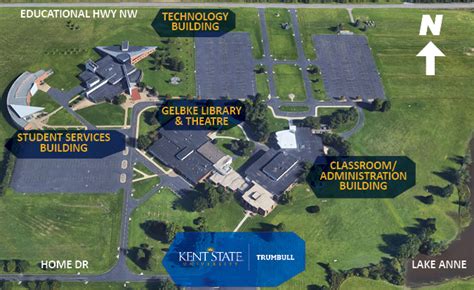 Campus Map Kent State University