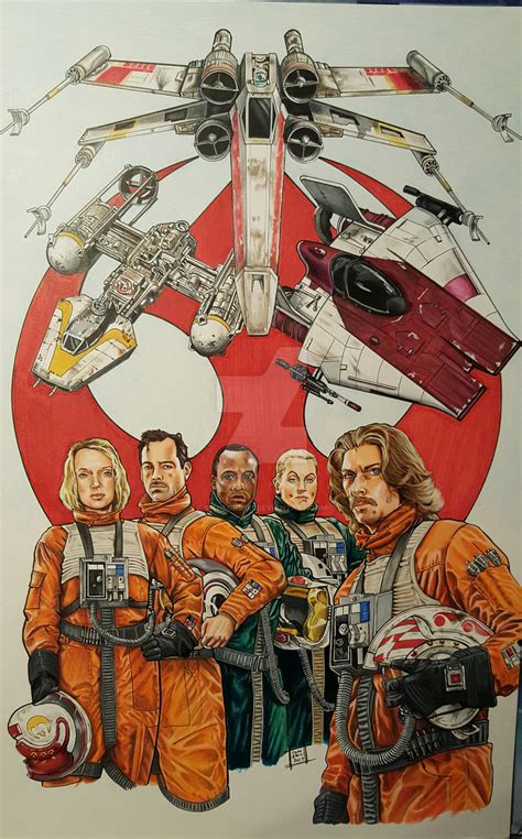 Star Wars Rogue One Rebel Pilots By Sithlord151 On Deviantart
