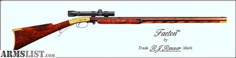 Armslist For Sale Rj Renner Faeton Underhammer Rifles