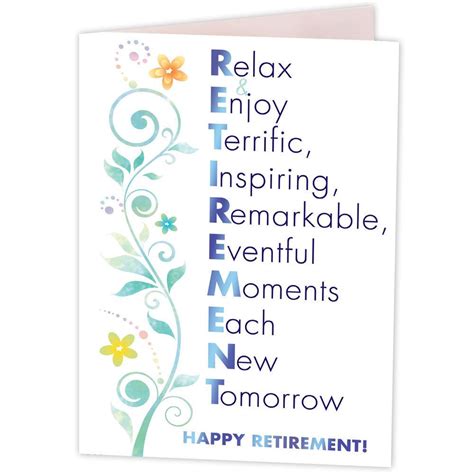 Quotes For Retirement Card Inspiration