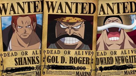 Top 10 Highest Bounty In One Piece The New Update Reward Pirate