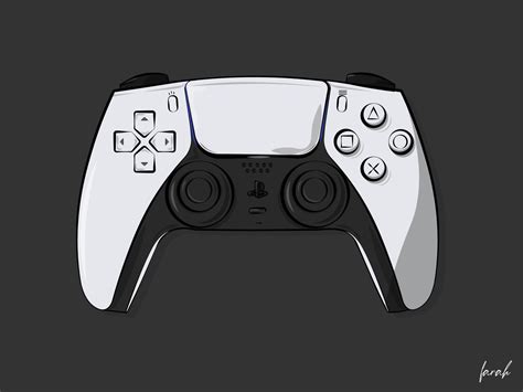 Playstation Ps5 Controller Playstation Game Controller Art