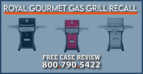 Royal Gourmet Gas Grills Burn Recall Class Action Lawsuit