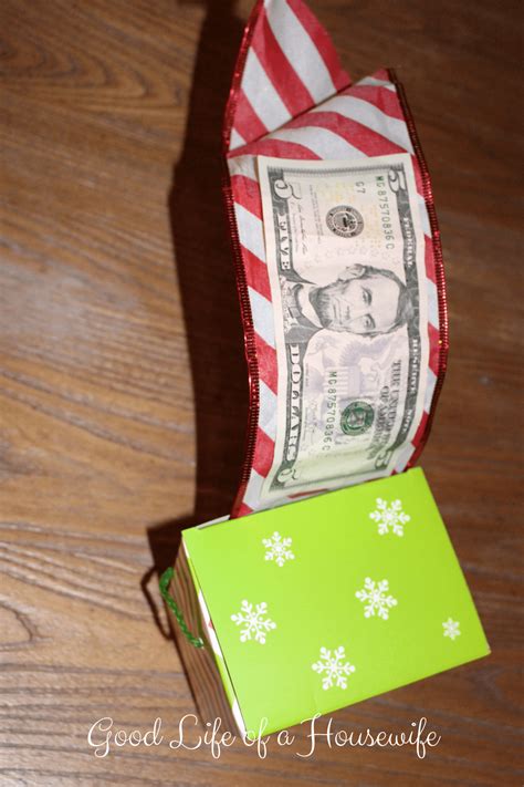 Unique Christmas Money T Ideas Good Life Of A Housewife