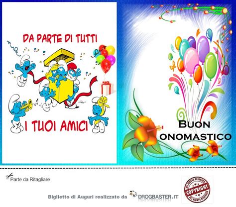 Tanto auguri di buon onomastico. Biglietti e frasi buon onomastico per bambini