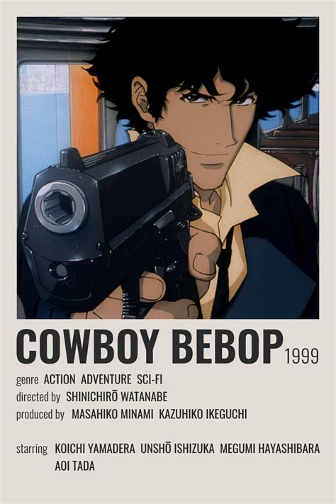 Cowboy Bebop Poster Cowboy Bebop Anime Printables Anime Titles