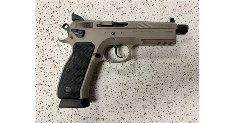 Cz 75 Sp 01 Tactical Urban Grey Suppressor Ready For Sale