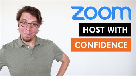 How To Host A Zoom Meeting With Confidence 3 Powerful Tips Youtube
