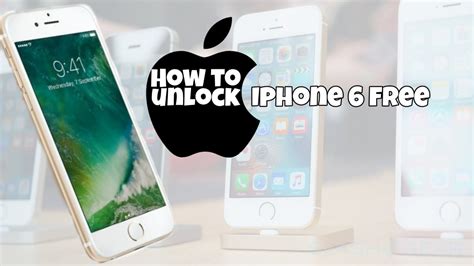 How To Unlock Iphone 6 Youtube