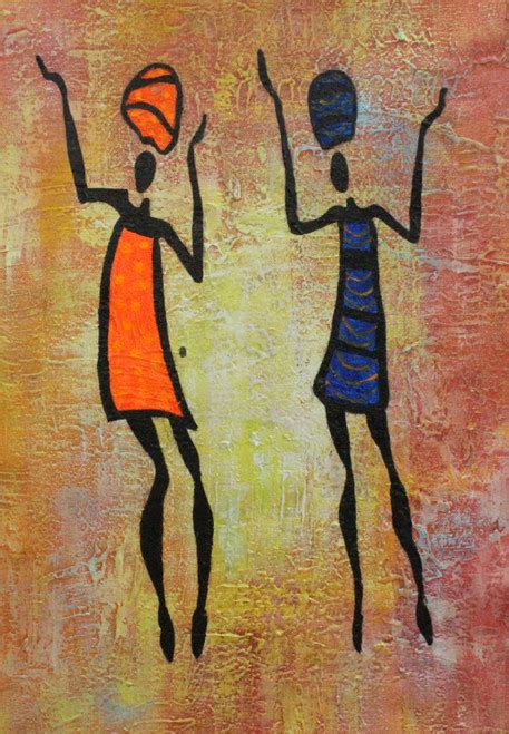 Buy African Art 20 Handmade Painting By Achal Art Studio Codeart1522