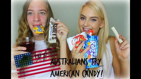 Australians Try American Candy Old Video Youtube