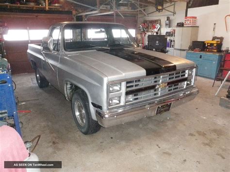 1985 Chevy Truck Swb Short Bed Short Cab Square Body Hot Rod