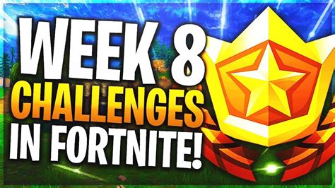 Fortnite All Week 8 Challenges Leaked Fortnite Battle Royale Week