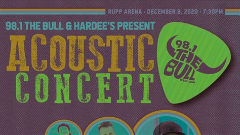 981 The Bull And Hardees Present Acoustic Concert 981 The Bull