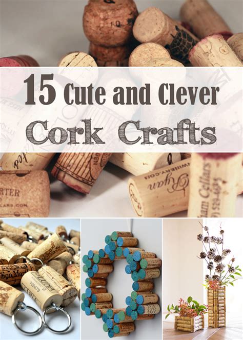 Diy Wine Corks 15 Cute And Clever Cork Crafts