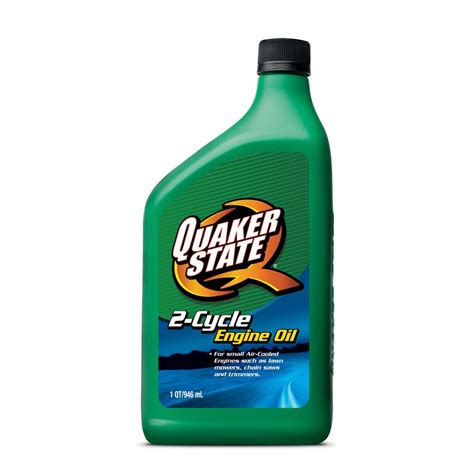 Quaker State 32 Oz 2 Cycle Conventional Engine Oil At