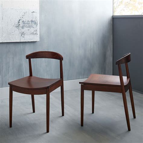 Key details 20.5w x 24.5d x 32.5h. Lena Mid-Century Dining Chair | west elm UK