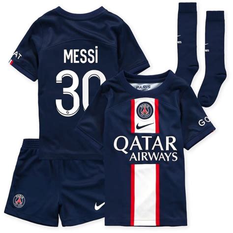 Psg Lionel Messi Home Kids 2022 2023 Jersey Football Soccer Pro