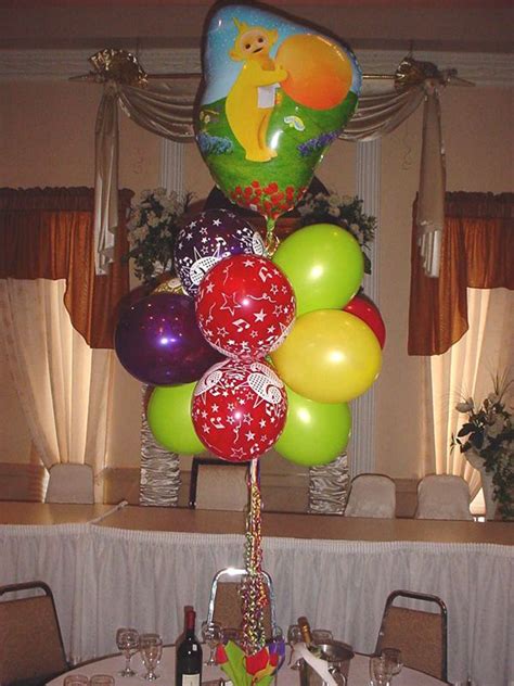 Teletubbies Balloon Bouquets Great For Kids Tables Balloon Bouquet