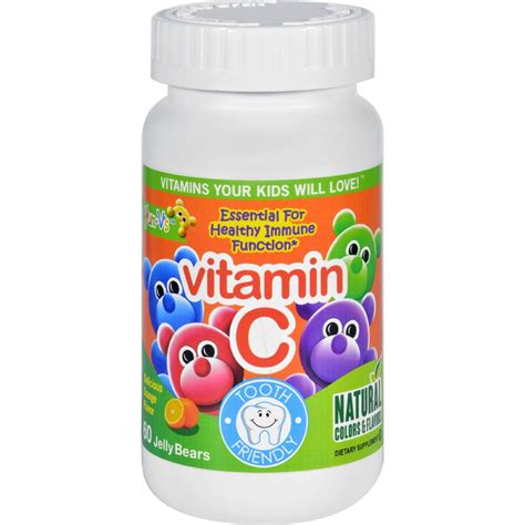Yum Vs Vitamin C Jellies Yummy Orange 60 Chewables Childrens