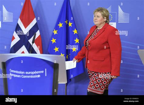 Erna Solberg Hi Res Stock Photography And Images Alamy