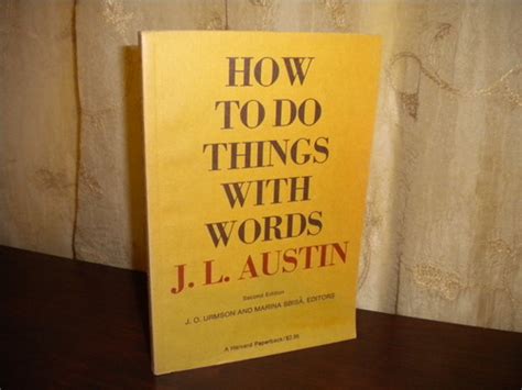 Amazon.com: How to Do Things with Words: Second Edition (The William