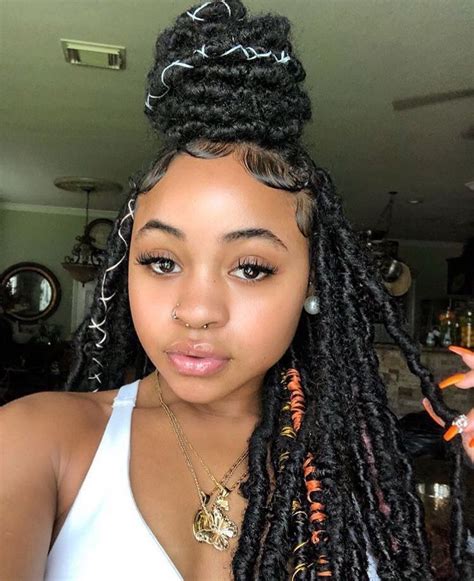 16 fantastic black girls hairstyles faux locks