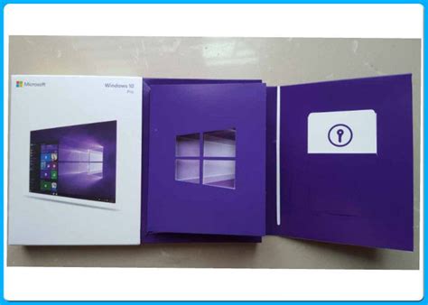 Microsoft Windows 10 Software Win10 Pro Usb Oem Key Retail Box With