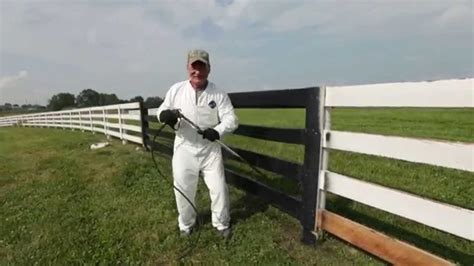 Kentucky Horse Park Fences Painted Black Youtube
