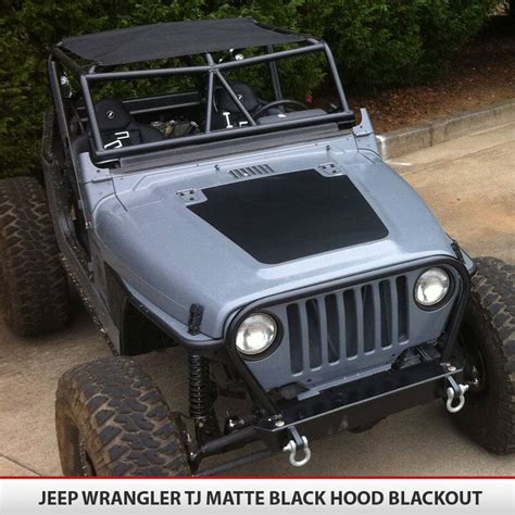 Jeep Wrangler Tj 97 06 Blackout Hood