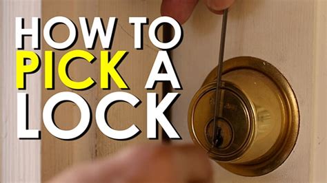 How to pick a lock with a screwdriver and bobby pin. How to Pick a Lock: Pin Tumbler Locks | The Art of Manliness