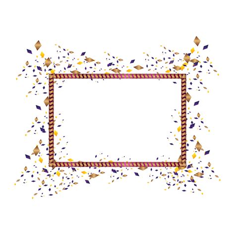 Gambar Desain Bingkai Perayaan Petir Bingkai Pernikahan Png Dan