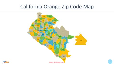 Orange County California Zip Code Map Ofo Maps