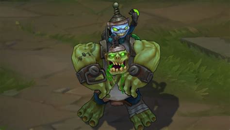 Zombie Nunu Skin Lol Champion