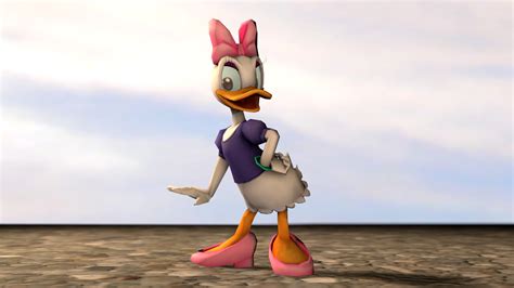 daisy duck for sfm and gmod download by theredtoony on deviantart