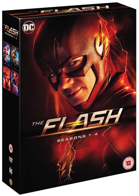 the flash seasons 1 4 dvd box set free shipping over £20 hmv store