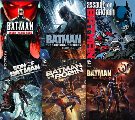 Year one to dark knight returns, batman has appeared in tons of animated movies, and here's the guide to watching them all in order. So I just saw these Batman movies, what other DC animated ...
