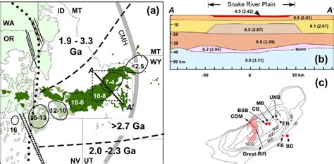 Regional Geologic Setting And Crustal Architecture Modified From