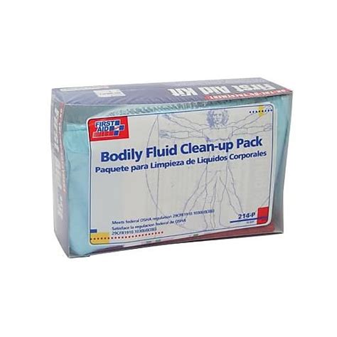 First Aid Only® Body Fluid Clean Up Kit 214 P At Staples