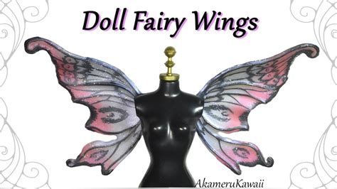 How To Doll Fairy Wings Tutorial Doll Repaint Tutorial Diy Fairy