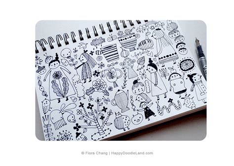 Sketchbook — Flora Chang | Happy Doodle Land
