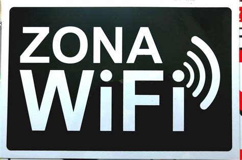 Se Aletica Zona Wifi En Vinilo Adhesivo X Cm Cuotas Sin Inter S
