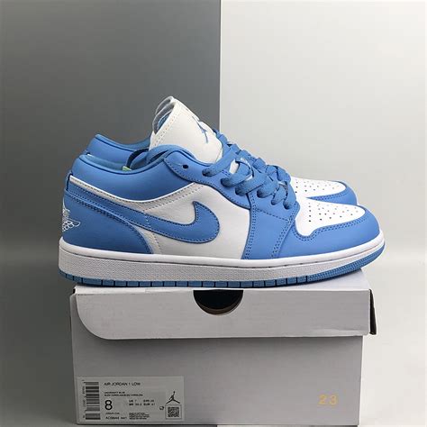 Skip to main search results. Air Jordan 1 Low "UNC" University Blue/White For Sale ...