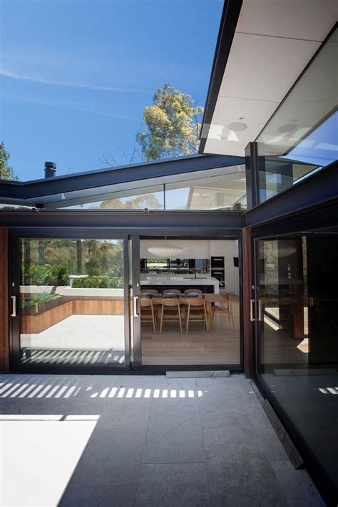 House In Stone Glass And Steel Overlooking The Yarra River