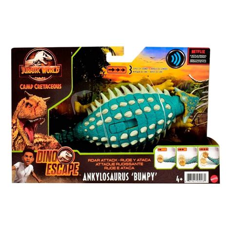 Dinosaurio Jurassic World Dino Escape Ankylosaurus Bumpy Walmart