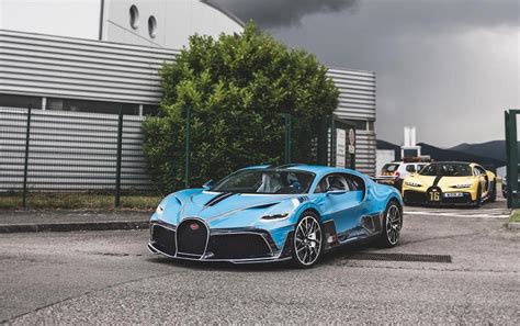 Matte Blue Bugatti Divo Marks The Hypercars End Of Production The
