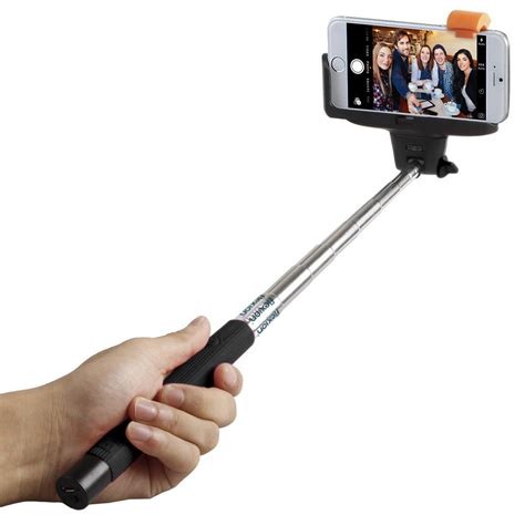 Selfie Stick Flexion™ Quicksnap Pro 3 In 1 Self Portrait Monopod Extendable