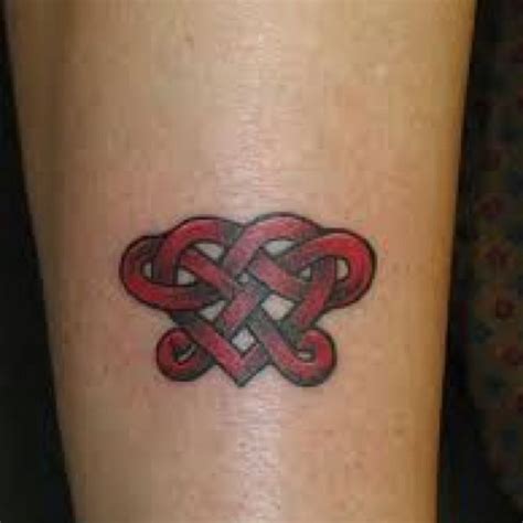 Celtic Knot Love Tattoo Celtic Heart Knot Tattoo Knot Tattoo Simple